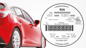 license disc